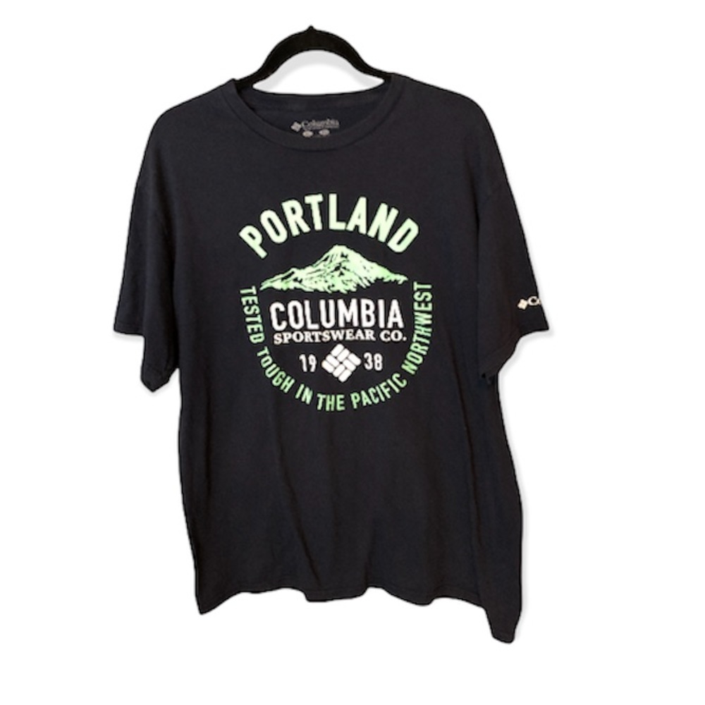 • Columbia T-Shirt In Great Condition with No Flaws Size XL “Portland” - Picture 1 of 3